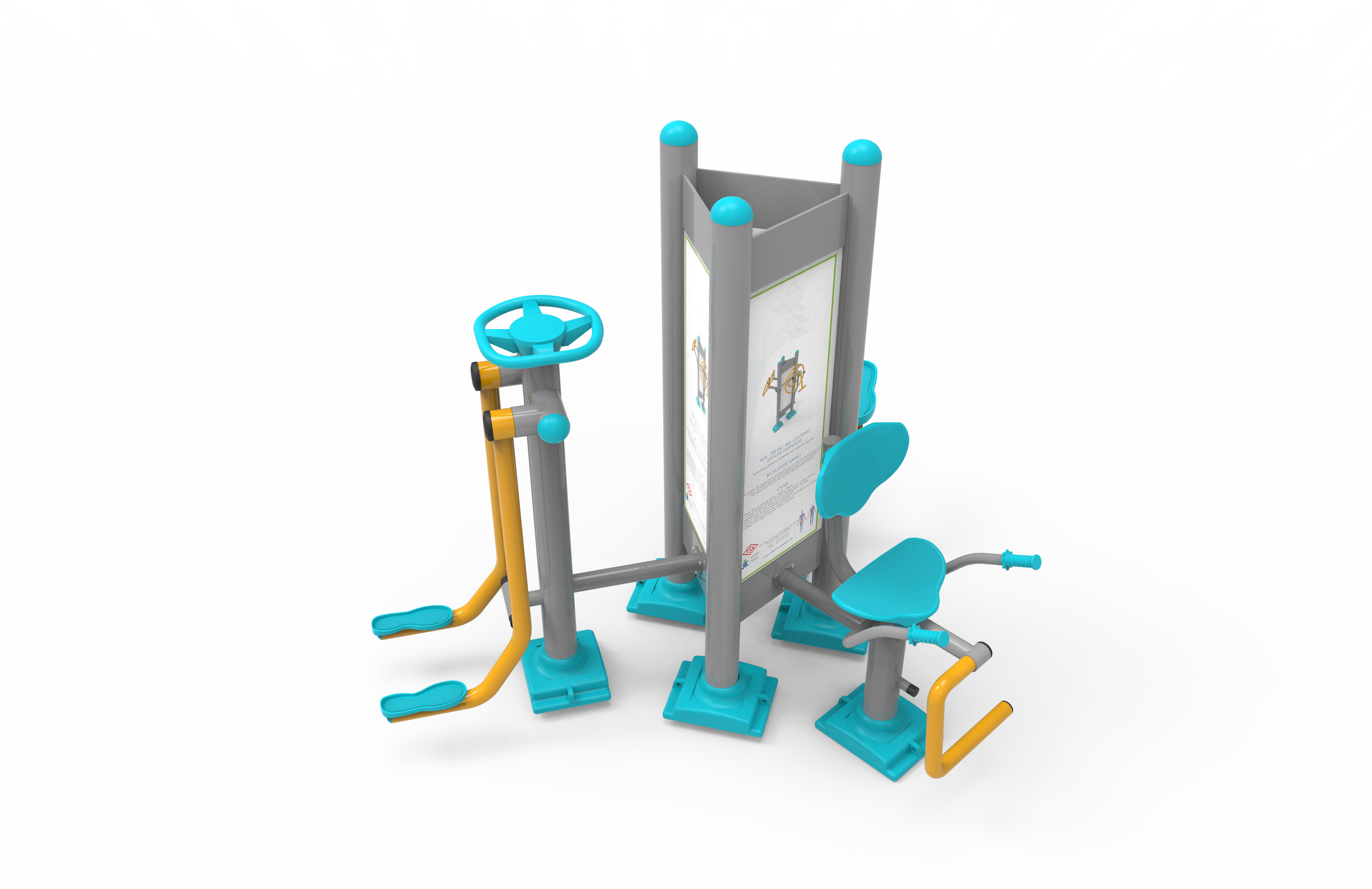 Üçlü Fitness Serisi